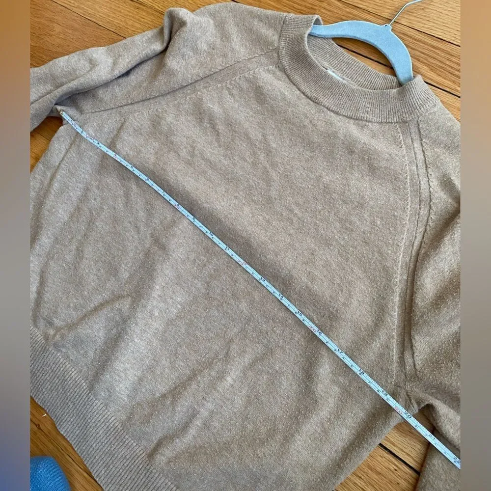 A New Day Light Brown Crewneck Sweater Size Medium